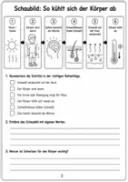 Vorschau - Arbeitsblätter - Hitze Biologie 5 6 Klasse - Seite 3