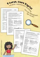 Vorschau - Stundenentwürfe - Differenziertes Lese-Rätsel-Heft zur Leseförderung: Die verschwundenen Schwimmflossen - Deutsch Klasse 2/3/4 – Lesen und verstehen/ sinnentnehmendes Lesen/ Leseverständnis - Seite 2