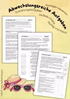 Vorschau - Stundenentwürfe - Differenziertes Lese-Rätsel-Heft zur Leseförderung: Die verschwundenen Schwimmflossen - Deutsch Klasse 2/3/4 – Lesen und verstehen/ sinnentnehmendes Lesen/ Leseverständnis - Seite 3