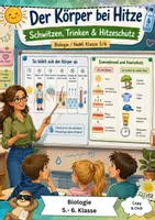 Vorschau - Arbeitsblätter - Hitze Biologie 5 6 Klasse - Deckblatt