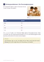 Vorschau - Arbeitsblätter - Personalpronomen Latein Klasse 7 Arbeitsheft - Seite 3