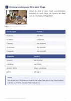 Vorschau - Arbeitsblätter - Italienisch Klasse 6 - Stadt und Wegbeschreibung - Seite 3