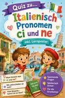 Vorschau - Arbeitsblätter - Italienisch Pronomen ci und ne - Arbeitsheft Klasse 8 - Deckblatt