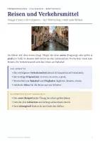 Vorschau - Arbeitsblätter - Reisen & Verkehrsmittel Italienisch Klasse 8 - Seite 1