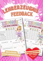 Vorschau - Anderer Materialtyp - Lehrerzeugnis - Deckblatt