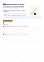 Vorschau - Arbeitsblätter - Relativsätze Deutsch Klasse 7 – Arbeitsheft mit Lösungen - Seite 1