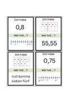 Vorschau - Arbeitsblätter - Ich habe Wer hat_ Dezimalzahlen_Warm-up - Seite 2