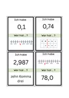 Vorschau - Arbeitsblätter - Ich habe Wer hat_ Dezimalzahlen_Warm-up - Seite 3