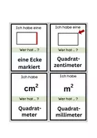 Vorschau - Arbeitsblätter - Körper und Figuren_Ich habe Wer hat?_Warm-up_Klasse 6 - Seite 2