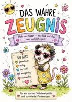 Vorschau - Mal- und Bastelvorlagen - Das wahre Zeugnis – Für Herz, Mut und Wachstum - Deckblatt