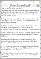 Vorschau - Arbeitsblätter - Osmanisches Reich, Sachtexte Lesen und verstehen Arbeitsblätter mit Lesetext, Verständnisfragen - Seite 2