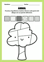 Vista previa - Hojas de trabajo - FICHAS GRAFISMO CREATIVO - PRIMAVERA - página 2