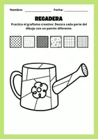 Vista previa - Hojas de trabajo - FICHAS GRAFISMO CREATIVO - PRIMAVERA - página 3