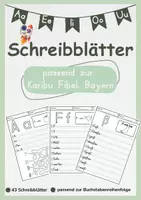 Vorschau - Arbeitsblätter - Karibu Schreibblätter Komplettpaket (Bayern) - Deckblatt