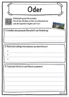 Vorschau - Unterrichtsreihen - Oder Lückentext mit Wortspeicher Hörverstehen und Suchsel - Seite 3