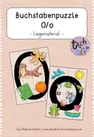 Vorschau - Arbeitsblätter - Buchstabeneinführung Oo - Materialpaket - Seite 1