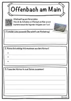 Vorschau - Unterrichtsreihen - Offenbach am Main Lückentext mit Wortspeicher Hörverstehen und Suchsel - Seite 3
