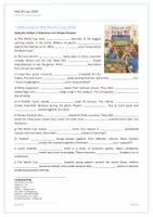Vorschau - Arbeitsblätter - WM 2026 ⚽️ World Cup 2026 | Simple Present Aufgaben (Soccer/Fußball) - Seite 1
