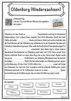 Vorschau - Unterrichtsreihen - Oldenburg (Niedersachsen) Lückentext mit Wortspeicher Hörverstehen und Suchsel - Seite 1