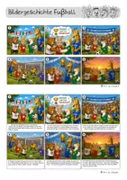 Vorschau - Unterrichtsreihen - Bildergeschichte Fußball – Schreiben & Überarbeiten zur WM 2026 | Deutsch Grundschule Klasse 4 - Seite 3