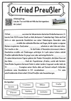 Vorschau - Unterrichtsreihen - Otfried Preußler Lückentext mit Wortspeicher Hörverstehen und Suchsel - Seite 1