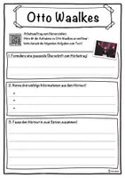 Vorschau - Unterrichtsreihen - Otto Waalkes Lückentext mit Wortspeicher Hörverstehen und Suchsel - Seite 3