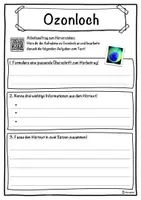 Vorschau - Unterrichtsreihen - Ozonloch Lückentext mit Wortspeicher Hörverstehen und Suchsel - Seite 3