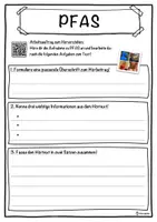 Vorschau - Unterrichtsreihen - PFAS Lückentext mit Wortspeicher Hörverstehen und Suchsel - Seite 3