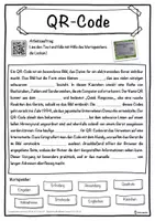 Vorschau - Unterrichtsreihen - QR-Code Lückentext mit Wortspeicher Hörverstehen und Suchsel - Seite 1