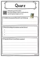 Vorschau - Unterrichtsreihen - Quarz Lückentext mit Wortspeicher Hörverstehen und Suchsel - Seite 3