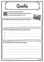 Vorschau - Unterrichtsreihen - Quelle Lückentext mit Wortspeicher Hörverstehen und Suchsel - Seite 3