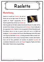 Vorschau - Unterrichtsreihen - Raclette Lückentext mit Wortspeicher Hörverstehen und Suchsel - Seite 2