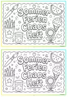 Vorschau - Arbeitsblätter - Sommer-Ferien-Chaos-Heft - Seite 3
