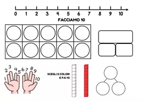 anteprima - Materiale di supporto/inclusione - TAPPETINO MATEMATICO – CLASSE PRIMA - Pagina 2