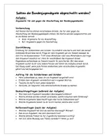 Vorschau - Stundenentwürfe - Argumentation: Die Bundesjugendspiele - Seite 1