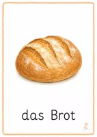 Vorschau - Bildkarten - Lebensmittel Bildkarten Grundschule DaZ - Seite 2