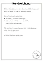 Vorschau - Arbeitsblätter - Sachrechnen mit der LUFRA-Methode - Merkplakate und differenzierte Arbeitsblätter - Seite 1