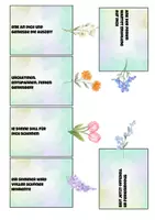 Vorschau - Mal- und Bastelvorlagen - Schuljahresabschluss Duplo Feriengruß Lehrkräfte – kreative Geschenkidee mit Blumengrüßen zum Schuljahresende | sofort ausdruckbar - Seite 1