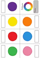 Vorschau - Arbeitsblätter - Colours Farben Faltbuch minibook - Englisch - Seite 2