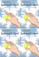 Vorschau - Mal- und Bastelvorlagen - Sommerferiengruß "Wasserschlacht" | "Wasserbombe" - Seite 3