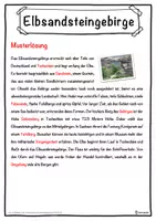 Vorschau - Unterrichtsreihen - Elbsandsteingebirge Lückentext mit Wortspeicher Hörverstehen und Suchsel - Seite 2