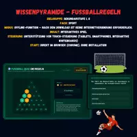 Vorschau - Spiele - Wissenpyramide - Fußballregeln - Deckblatt