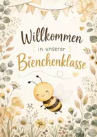 Vorschau - Poster - Bienenklasse Boho XXL | Klassenzimmer-Deko & Organisationspaket für Grundschule und Volksschule - Seite 1