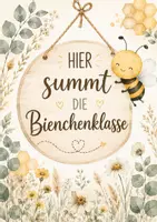 Vorschau - Poster - Bienenklasse Boho XXL | Klassenzimmer-Deko & Organisationspaket für Grundschule und Volksschule - Seite 2