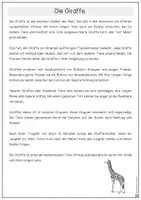 Vorschau - Arbeitsblätter - Tiere – Lesen und Lernen im Tandem (Teil 2) | 10 Sachtexte mit Tandembögen für Klasse 3/4 - Seite 3