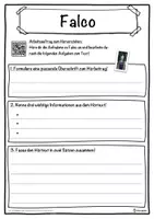 Vorschau - Unterrichtsreihen - Falco Lückentext mit Wortspeicher Hörverstehen und Suchsel - Seite 3