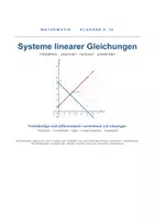 Vorschau - Arbeitsblätter - Systeme linearer Gleichungen komplett verstehen - Seite 1