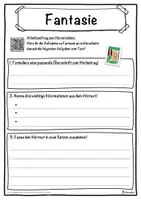 Vorschau - Unterrichtsreihen - Fantasie Lückentext mit Wortspeicher Hörverstehen und Suchsel - Seite 3