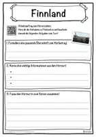 Vorschau - Unterrichtsreihen - Finnland Lückentext mit Wortspeicher Hörverstehen und Suchsel - Seite 3