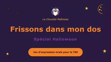 Aperçu - Jeux - Frissons dans mon dos — jeu oral Halloween - Page de couverture